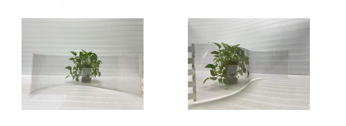 خط غير مرئي (شفاف)